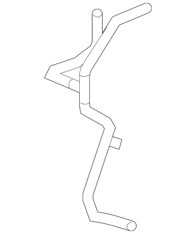 Engine Coolant Hose - Mazda (zzca15536)