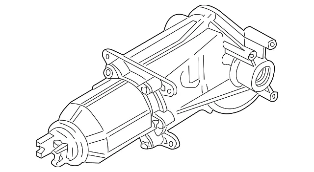 Differential Carrier - Mazda (zzd027100a)