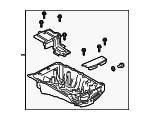 Oil Pan - Mazda (zzda10400a) - view 3