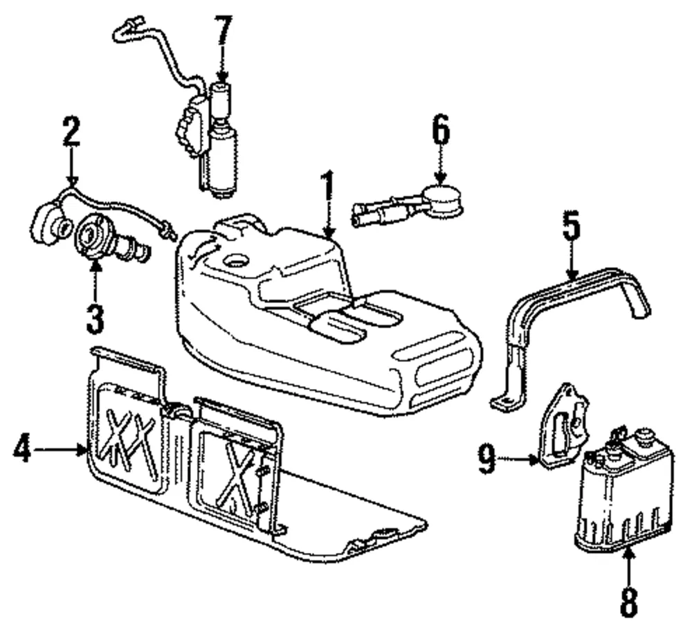 Fuel Gauge Sending Unit - Mazda (zzl013350c)
