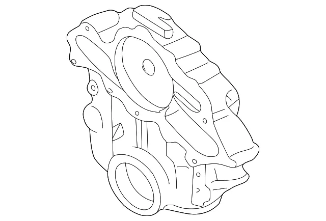 Engine Timing Cover - Mazda (zzm210500)